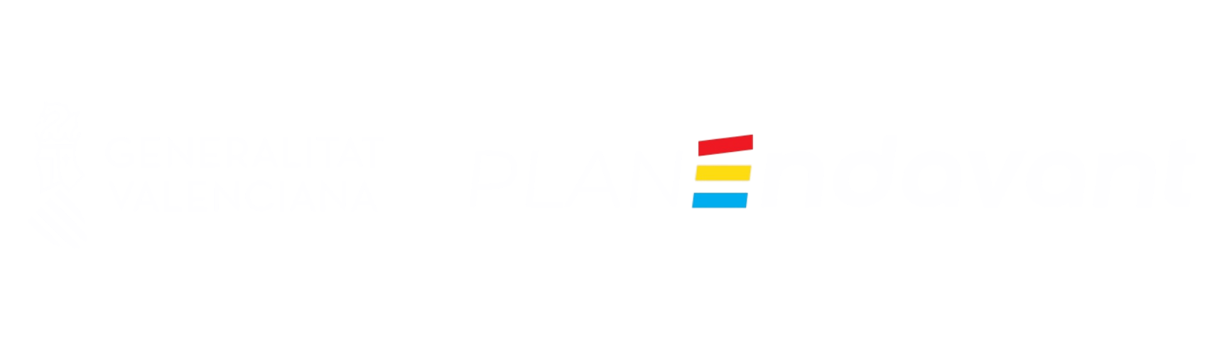 ENDAVANT+GVA_LOGO azul_horizontal 2026_blanco